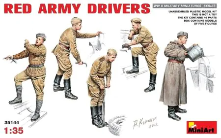 Miniart 1:35 - Red Army Drivers