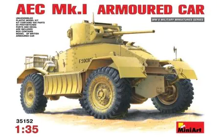 Miniart 1:35 - AEC Mk.I Armoured Car