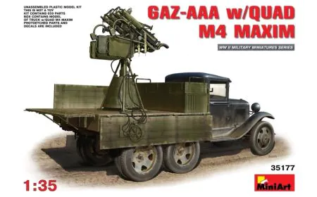 Miniart 1:35 - GAZ-AAA with Quad M-4 Maxim