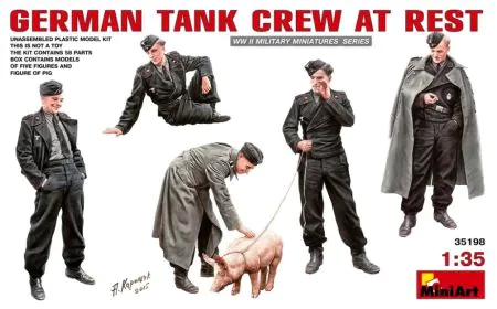 Miniart 1:35 - German Tank Crew At Rest