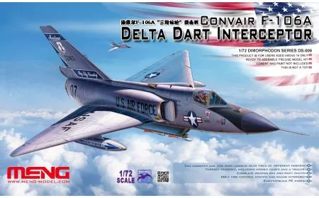 Meng Model 1:72 - Convair F-106A Delta Dart Interceptor