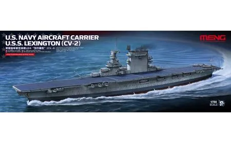 Meng Model 1:700 - USS Lexington Aircraft Carrier
