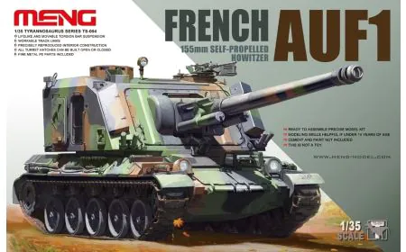 Meng Model 1:35 - AUF1 French 155mm Howitzer SPG