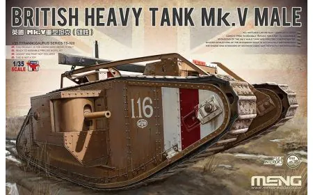 Meng Model 1:35 - Mk.V Male British Heavy Tank
