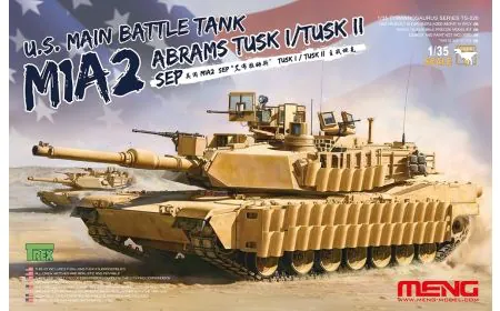 Meng Model 1:35 - M1A2 US MBT SEP Abrams TUSK I / TUSK II