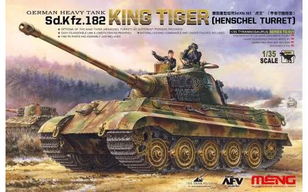 Meng Model 1:35 - Sd.Kfz.182 King Tiger (Henschel Turret)