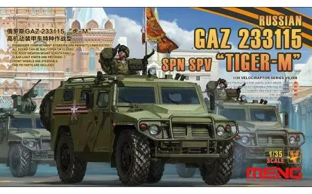 Meng Model 1:35 - GAZ-233115 Russian Tiger-M SPN SPV