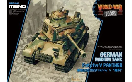 Meng Model - German PzKpfw V Panther World War Toon