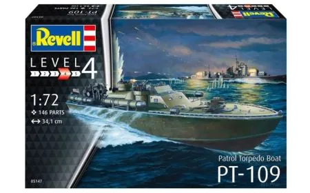 Revell 1:72 - PT-109 Patrol Torpedo Boat