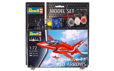 Revell 1:72 - Model Set BAE Hawk T.1 Red Arrows