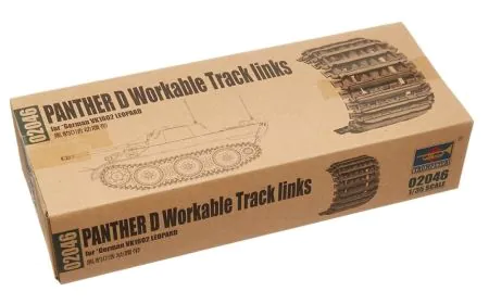 Trumpeter 1:35 - Panther D Workable Track Links