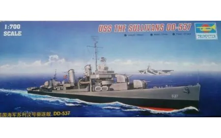 Trumpeter 1:700 - USS The Sullivans DD-537