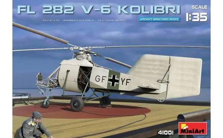 Miniart 1:35 - Fl 282 V-21 Kolibri Helicopter