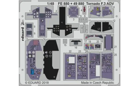Eduard Photoetch (Zoom) 1:48 - Tornado F.3 ADV (Revell)