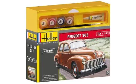 Heller 1:43 Gift Set - Peugeot 203