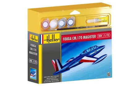 Heller 1:72 Gift Set - Fouga Magister CM170