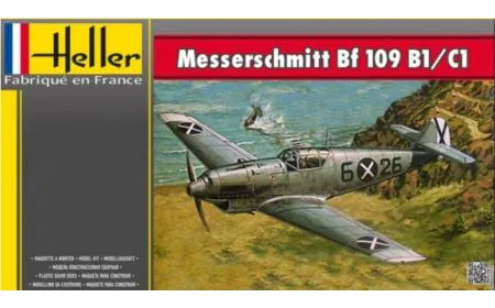 Heller 1:72 Gift Set - Messerschmitt Bf 109 B1/C1