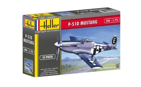 Heller 1:72 Gift Set - Mustang P-51