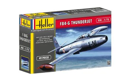 Heller 1:72 Gift Set - F-84G Thunderjet