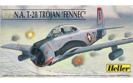 Heller 1:72 Gift Set - North American T-28 Fennec/Trojan