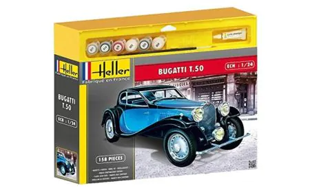 Heller 1:24 Gift Set - Bugatti T.50