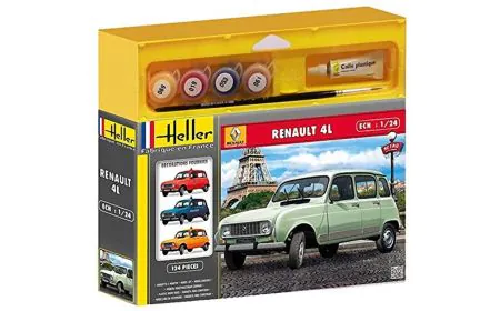 Heller 1:24 Gift Set - Renault 4L