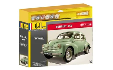 Heller 1:24 Gift Set - Renault 4 CV