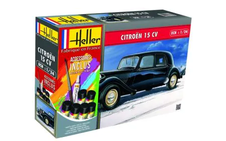 Heller 1:24 Gift Set - Citroen 15 CV