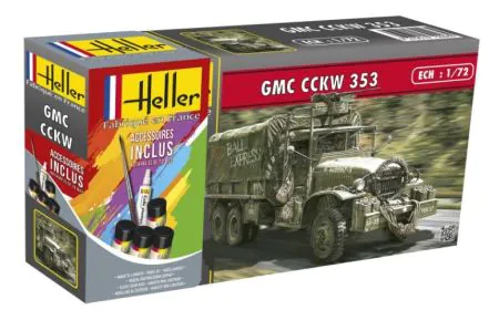 Heller 1:72 Gift Set - GMC CCKW 352