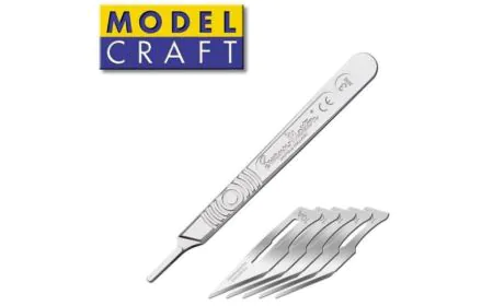 Modelcraft - Swann Morton #3 Scalpel & #10A Blades (5)