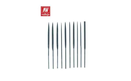 AV Vallejo Tools - Budget Needle File Set (10pc)