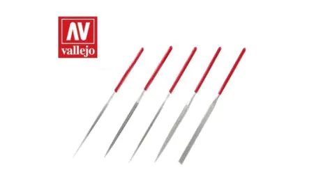 AV Vallejo Tools - Diamond Needle File Set (5pc)