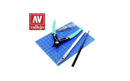 AV Vallejo Tools - Plastic Modelling Tool set 9pc