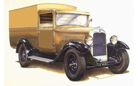 Heller 1:24  - Citroen C4 Fourgonnette 1928