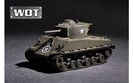 Trumpeter 1:72 - US M4A3E8 with 105mm M4 Gun