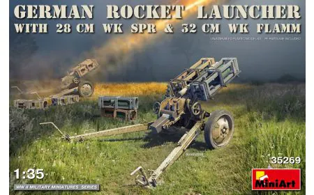 Miniart 1:35 - German Rocket Launcher 28cm WK Spr & 32cm WK