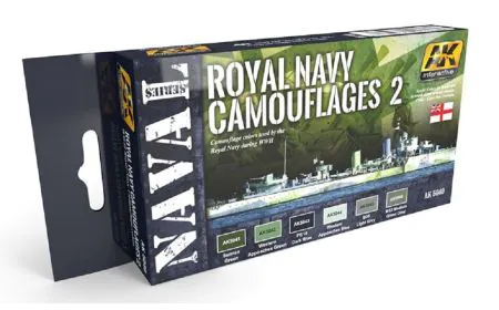 AK Interactive Set - Royal Navy Camouflages Set 2