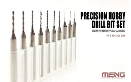Meng Model - Precision Hobby Drill Bit Set