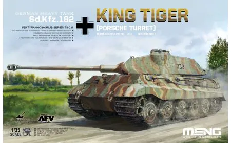 Meng Model 1:35 - Sd.Kfz.182 King Tiger (Porsche Turret)