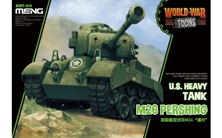 Meng Model - US Heavy Tank M26 Pershing Toon Tank