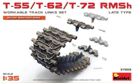 Miniart 1:35 - T-55/T-62/T-72 RMSh Workable Track Set