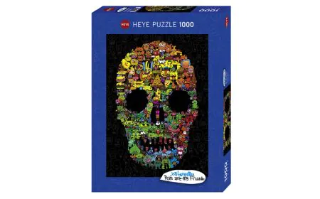 Heye Puzzles - 1000 pc Doodle Skull
