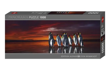 Heye - Panorama , 1000 Pc - King Penguins