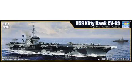 Trumpeter 1:700 - USS Kitty Hawk CV-63
