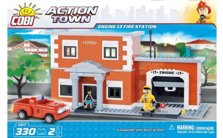 Cobi - Action Town - Engine 13 Fire Station (330 Pcs)