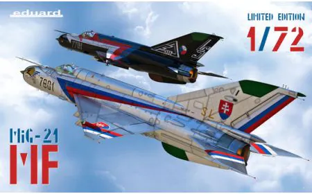 Eduard Kits 1:72 Ltd Edt - MiG-21 MF Czech
