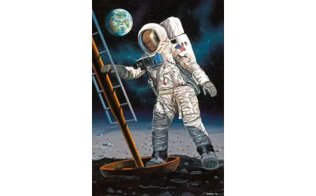 Revell Moon Landing 1:8 - Apollo 11 Astronaut on Moon