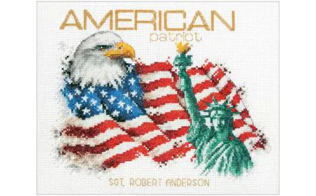 Dimensions Counted X Stitch - American Patriot