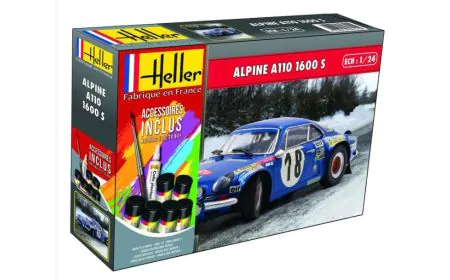 Heller 1:24 Gift Set - Alpine A110 1600S