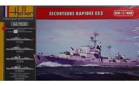 Heller 1:400 - ESCORTEURS RAPIDES E52 (Escort Ship)